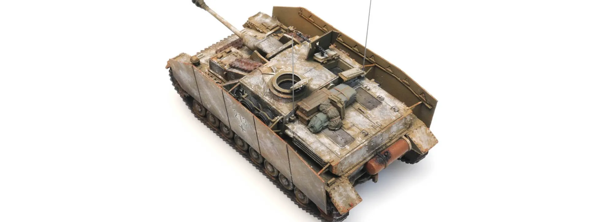 Artitec 6870362 WM StuG IV wintergelb | Panzermodell 1:87