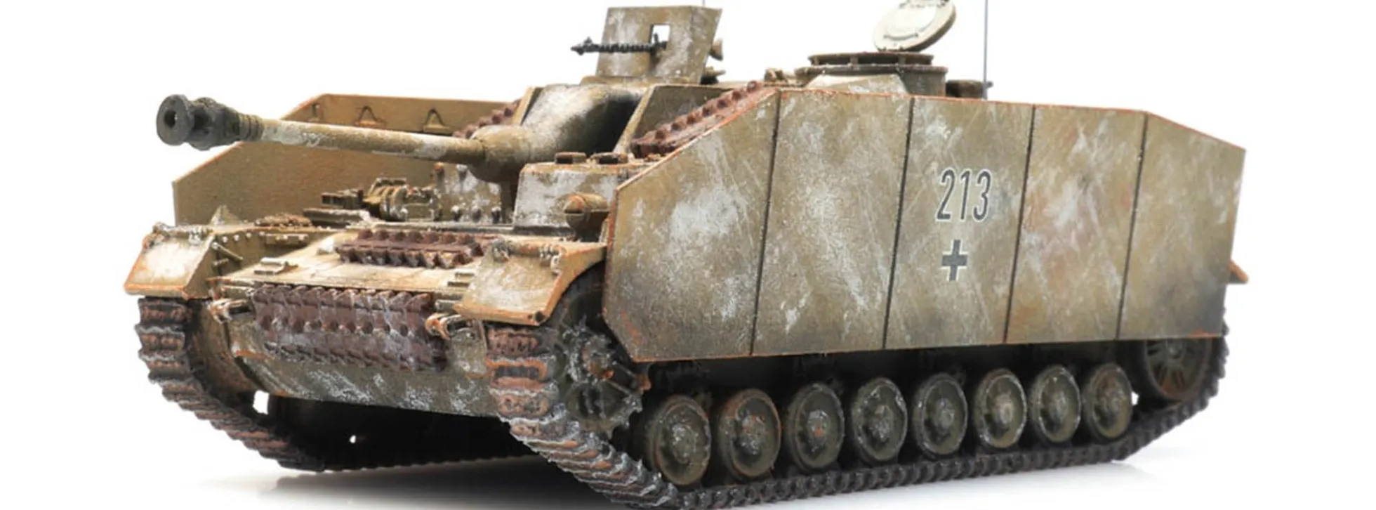 Artitec 6870362 WM StuG IV wintergelb | Panzermodell 1:87