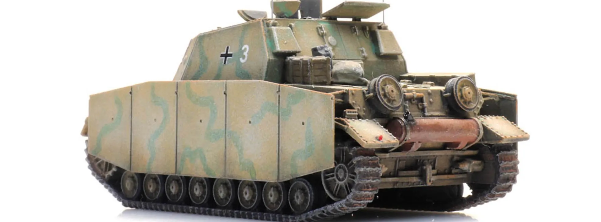 Artitec 6870405 WM Sturmpanzer IV Brummbär Tarnung | Panzermodell 1:87