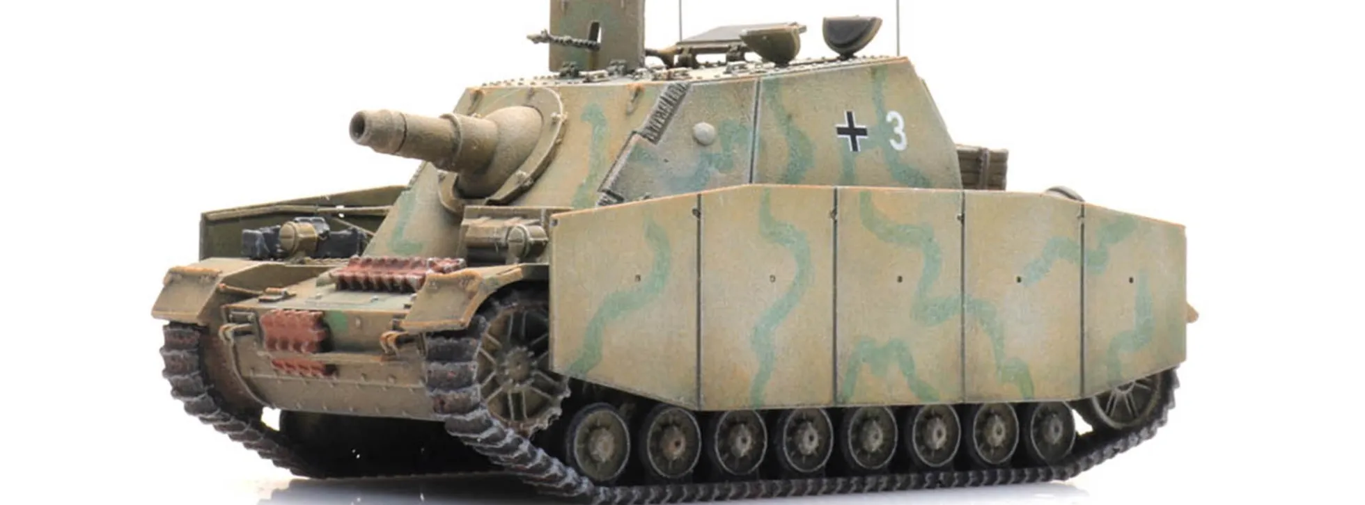 Artitec 6870405 WM Sturmpanzer IV Brummbär Tarnung | Panzermodell 1:87