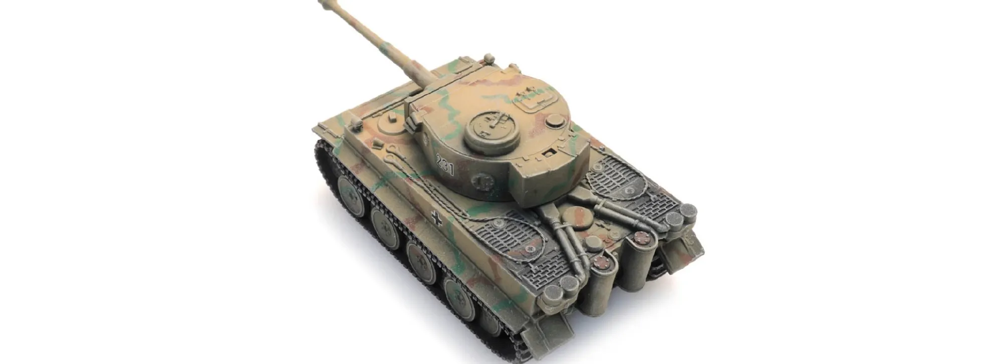 Artitec 6120011 WM Tiger I gelb Eisenbahntransport | Panzermodell 1:120