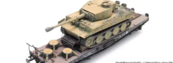 Artitec 6870402 WM Tiger I gelb Eisenbahntransport | Panzermodell 1:87