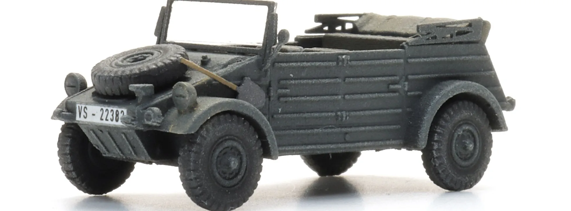 Artitec 6160112 WM VW Typ 82 Kübelwagen grau | Militärmodell 1:160