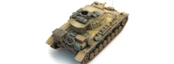 Artitec 387.107-YW WM PzKampfwg IV F1 Afrikakorps gelb | Militärmodell 1:87