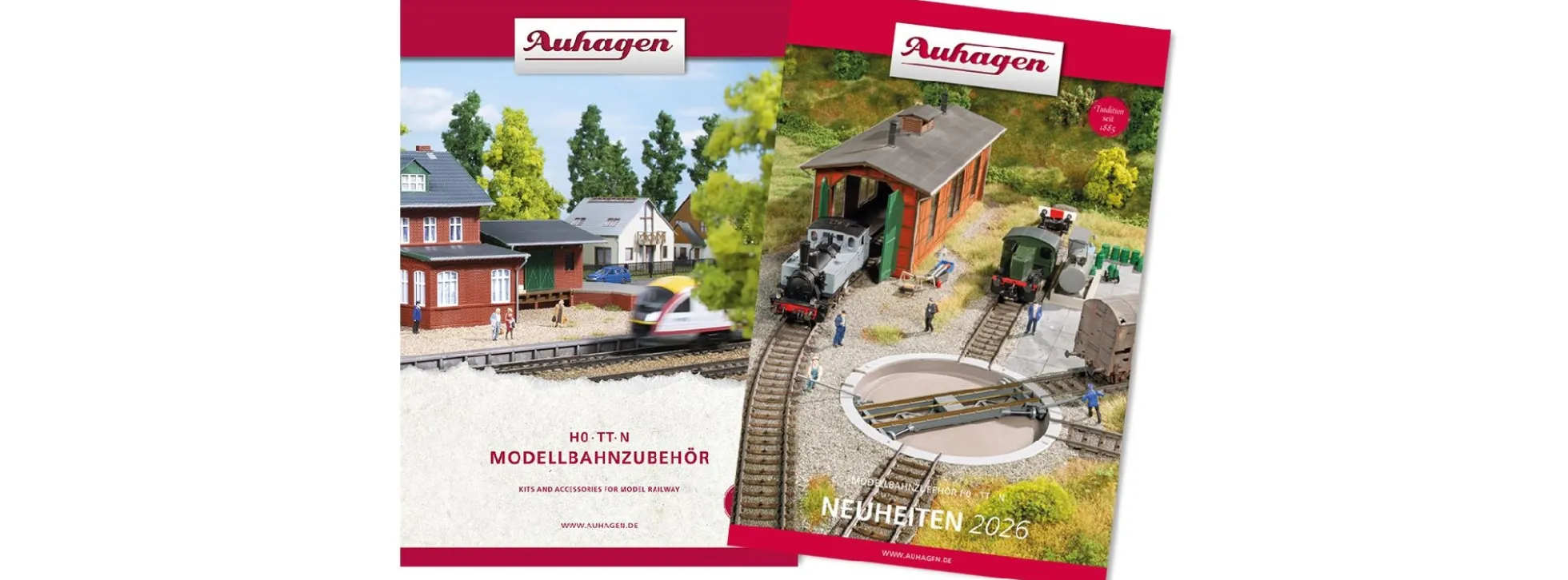 Auhagen 99618 Katalog Nr. 18 mit Neuheiten-Prospekt 2026 | Spur H0 TT N