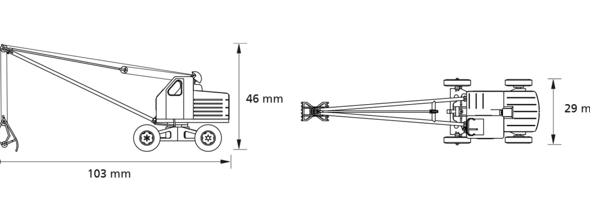 Auhagen 41659 Lader T170 | Bausatz Spur H0