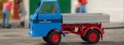 Auhagen 40509 M22 Multicar Pritsche mit Kipplorenanhänger LPG | Bausatz Spur H0