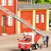 Auhagen 41687 Multicar M22 Feuerwehr Drehleiter CZ | Bausatz Spur H0
