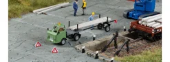 Auhagen 41677 Multicar M22 Langtransport | Baustellenfahrzeug Bausatz Spur H0