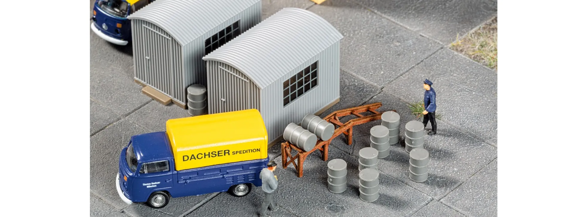 Auhagen 14491 Wellblechschuppen Öllager | Gebäude Bausatz Spur N