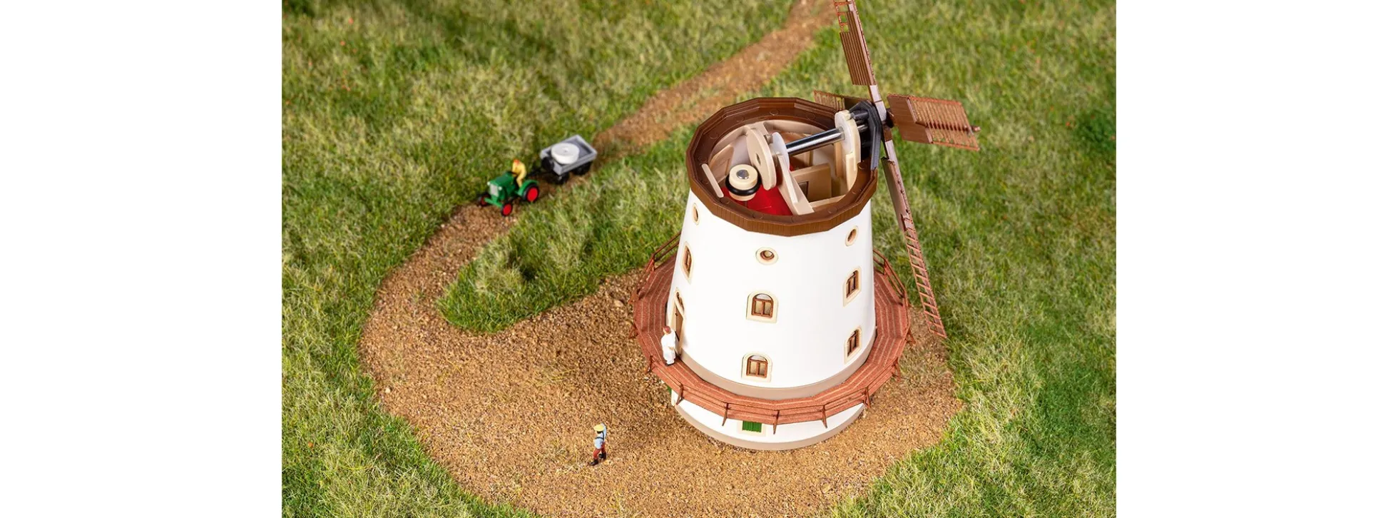 Auhagen 14490 Windmühle Gohlis | Gebäude Bausatz Spur N