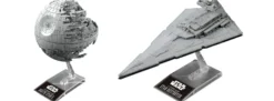 BANDAI 01207 Death Star II + Imperial Star Destroyer | Star Wars Snap-Fit Bausatz