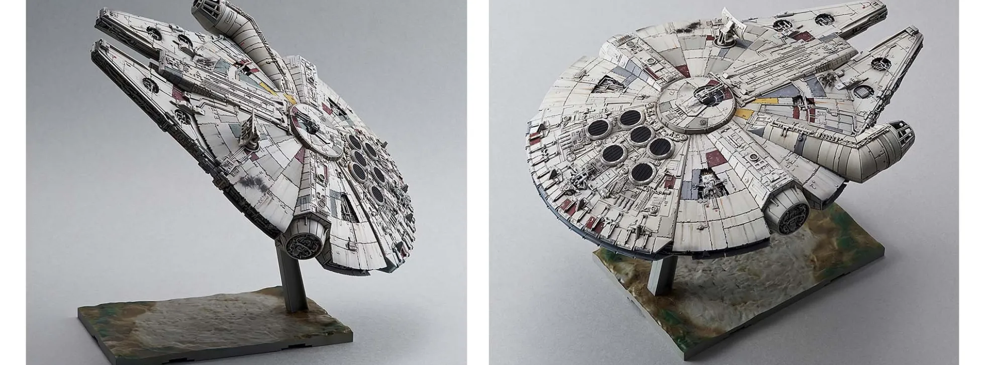 BANDAI 01211 Millennium Falcon | Star Wars Snap-Fit Bausatz 1:144