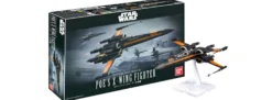 BANDAI 01216 Poes X-Wing Fighter | Star Wars Snap-Fit Bausatz 1:72