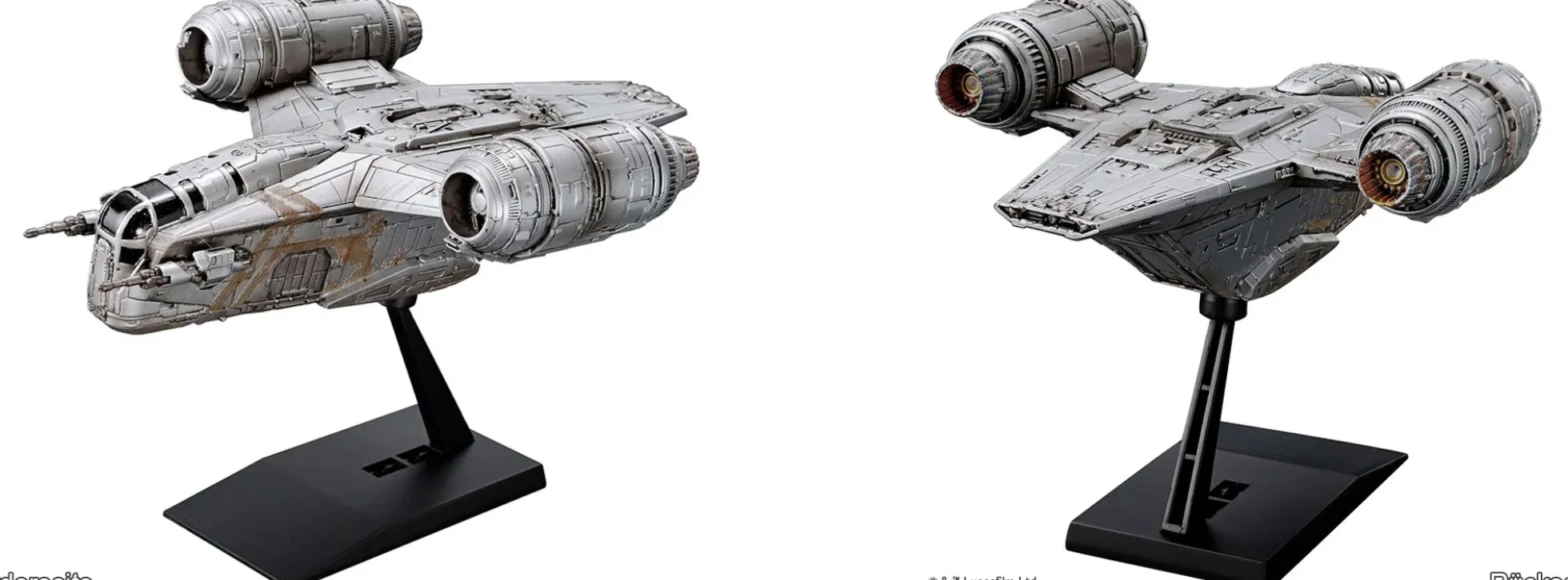 BANDAI 01213 Razor Crest The Mandalorian | Star Wars Snap-Fit Bausatz 1:220