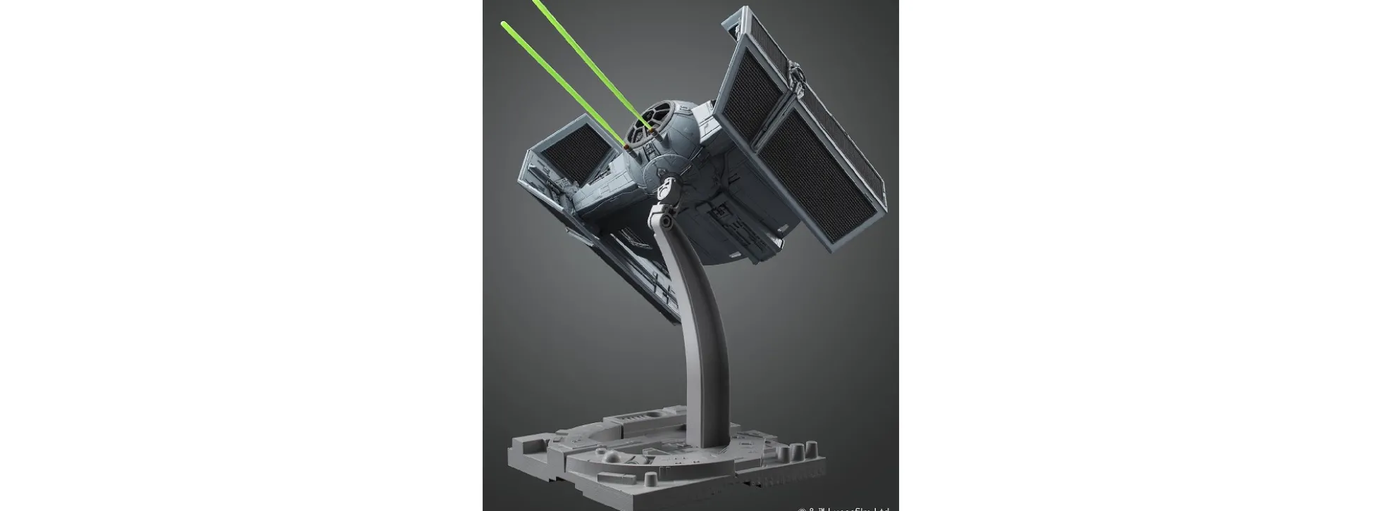 BANDAI 01214 TIE Advanced | Star Wars Snap-Fit Bausatz 1:72