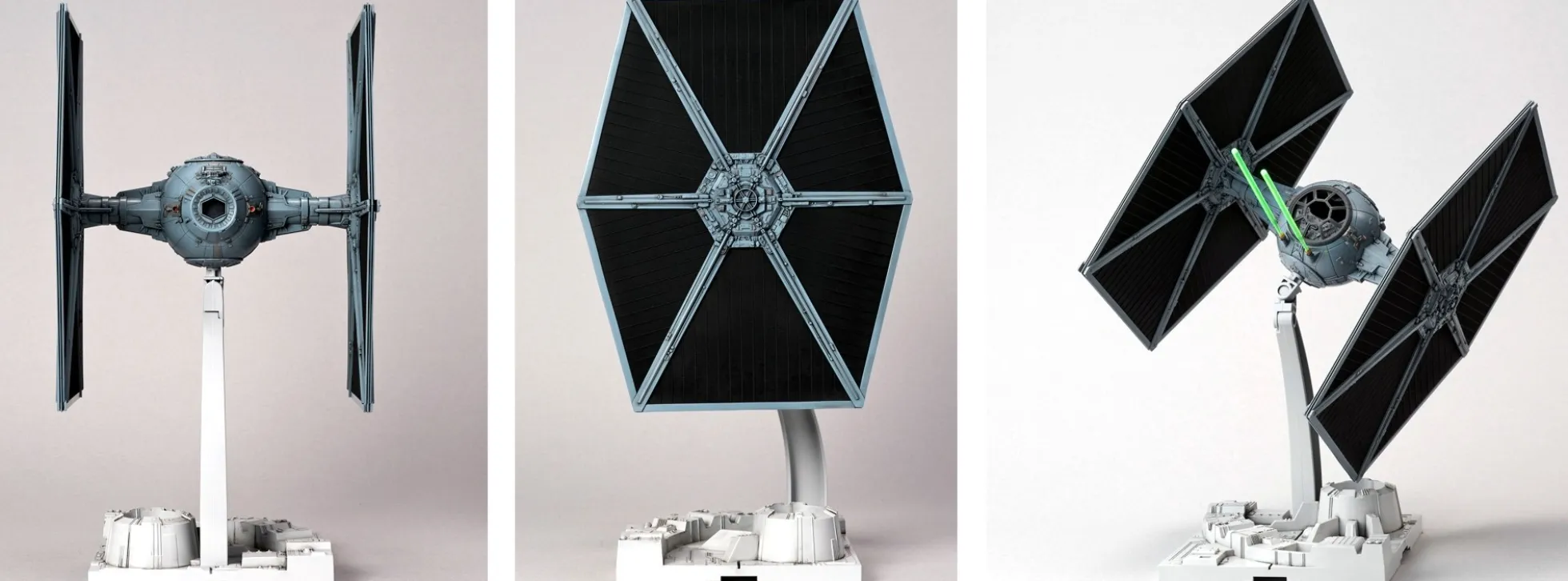 BANDAI 01201 TIE Fighter | Star Wars Snap-Fit Bausatz 1:72