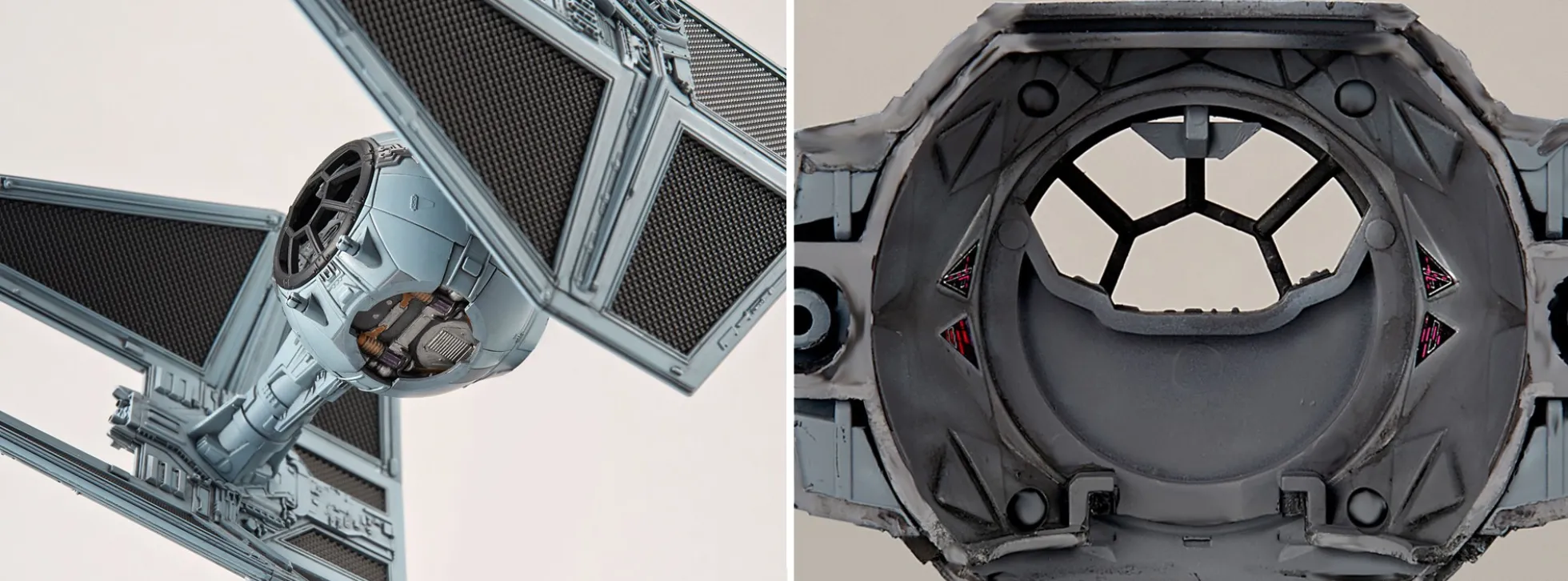 BANDAI 01212 TIE Interceptor | Star Wars Snap-Fit Bausatz 1:72