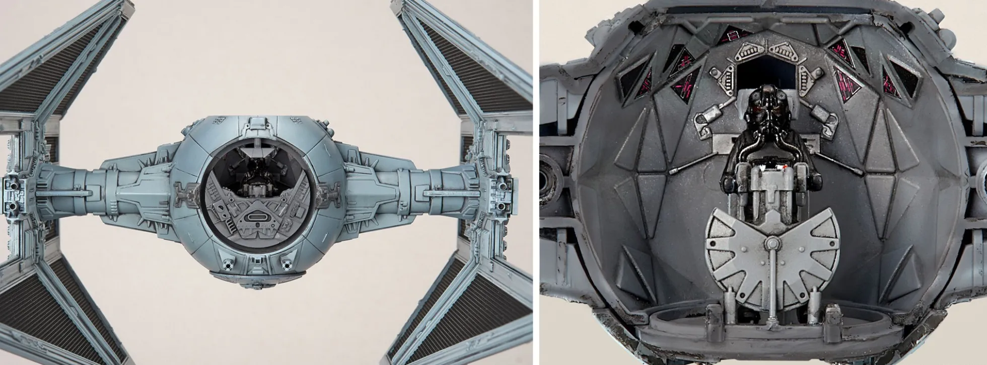 BANDAI 01212 TIE Interceptor | Star Wars Snap-Fit Bausatz 1:72