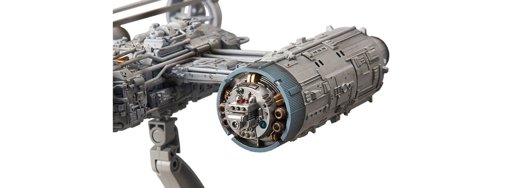 BANDAI 01209 Y-wing Starfighter | Star Wars Snap-Fit Bausatz 1:72