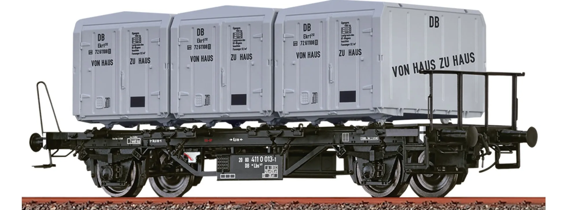 BRAWA 50600 Behälterwagen Lbs 577 DB | DC | Spur H0