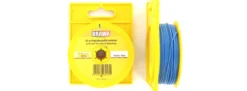 BRAWA 3213 Einzelader | 0,25 mm² | für dig. Einsatz | 25 m Abrollspule | Blau