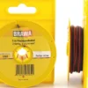 BRAWA 3169 Flachbandlitze | 0,14 mm² | 2-adrig | 5 m Abrollspule | rot/schwarz