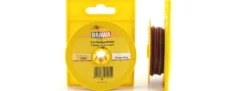 BRAWA 3169 Flachbandlitze | 0,14 mm² | 2-adrig | 5 m Abrollspule | rot/schwarz