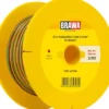BRAWA 32393 Flachbandlitze 0,14mm² | 25 m | gelb / rot / grün | Elektrozubehör