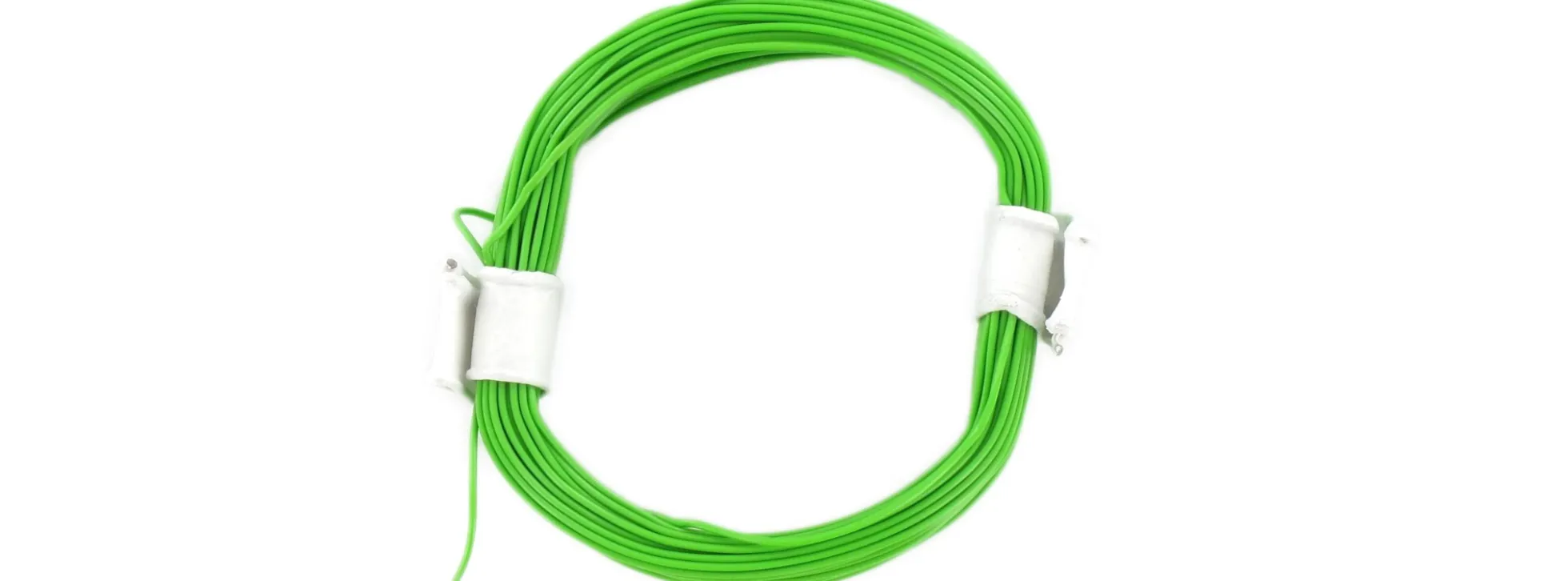 BRAWA 32403 Hochflexible Schaltlitze | 0,05 mm² | 10 m Ring | Grün