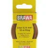 BRAWA 3104 Litze | 0,14 mm² | 10 m Ring | Braun