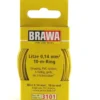 BRAWA 3101 Litze | 0,14 mm² | 10 m Ring | Gelb