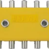 BRAWA 2593 2-polige Verteilerplatte | 5-fach | für 1,6 mm Stecker (Märklin)