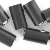 BRAWA 3048 Runde Muffen | 2,5 mm | Schwarz | 10 Stück