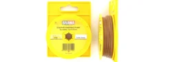 BRAWA 3154 Schaltlitze | 0,14 mm² | 25 m Abrollspule | Braun
