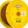 BRAWA 3224 Wetterfeste Litze | 40 Meter | 0,50 mm² | braun | Spur G / 1