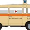 BREKINA 30047 Barkas B 1000 Bus 1960 SMH | Blaulichtmodell 1:87