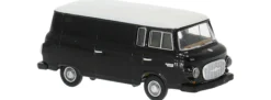 BREKINA 30130 Barkas B 1000 Kasten schwarz/weiß Bestattung | Modellauto 1:87