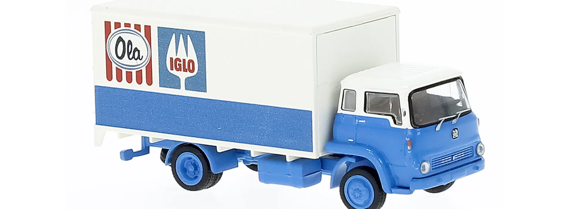 BREKINA 35922 Bedford TK Koffer-LKW Iglo Ola 1971 LKW-Modell 1:87