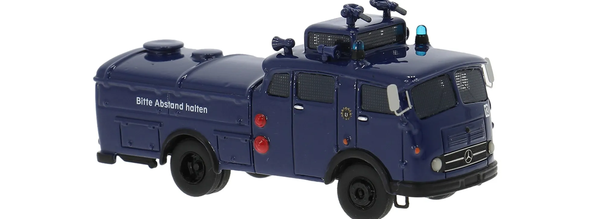 BREKINA BoS87845 Mercedes-Benz LP 1413/36 der Polizei Berlin | Blaulichtmodell 1:87