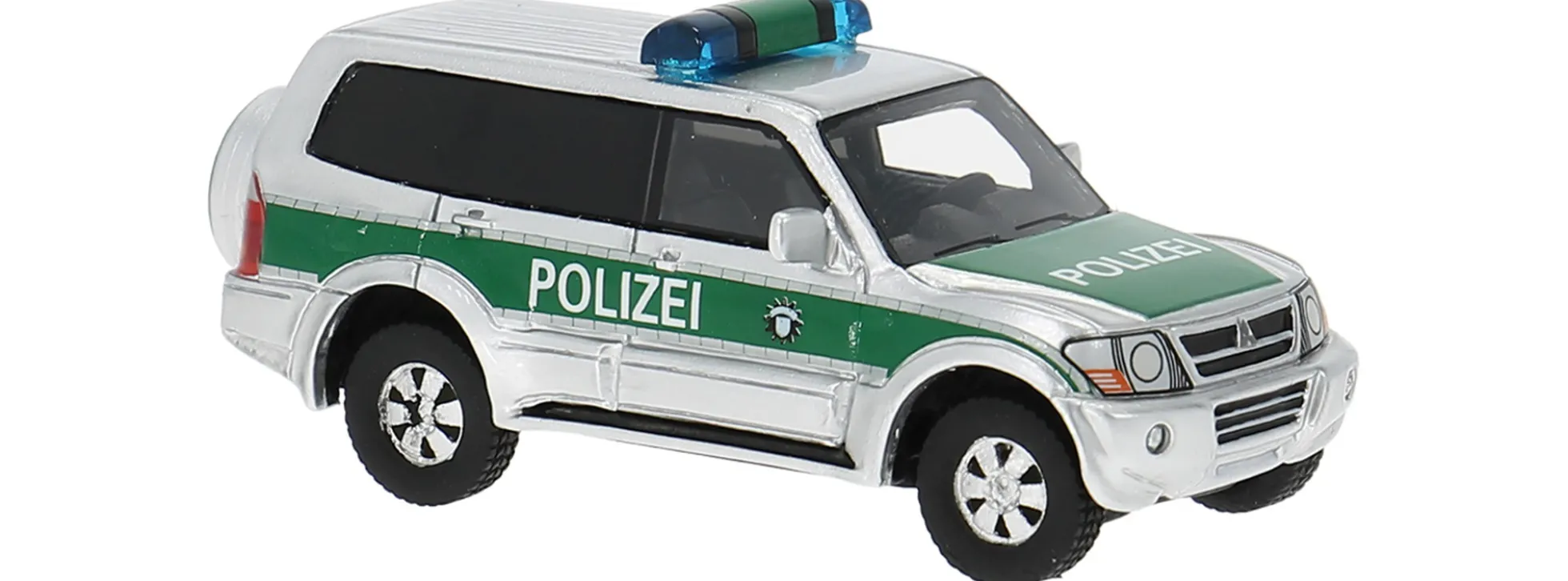 BREKINA BoS87498 Mitsubishi Pajero der Bundespolizei | Blaulichtmodell 1:87