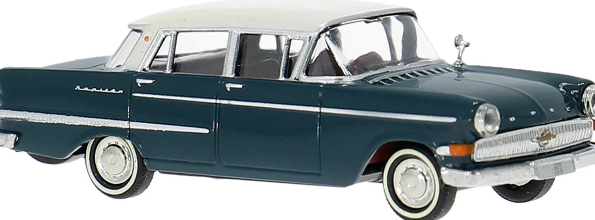 BREKINA 20819 Brekina Opel Kapitän 1959 - blau | Modellauto 1:87
