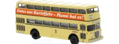BREKINA 61255 Büssing D2U Doppeldecker BVG Pfanni 1960 Busmodell 1:87