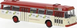 BREKINA 59385 Büssing Senator 12D Hanau Nette Leute 1962 Busmodell 1:87