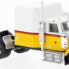 BREKINA 85782 Chevrolet Bison Solozugmaschine 3achs 1980 weiss gelb LKW-Modell 1:87