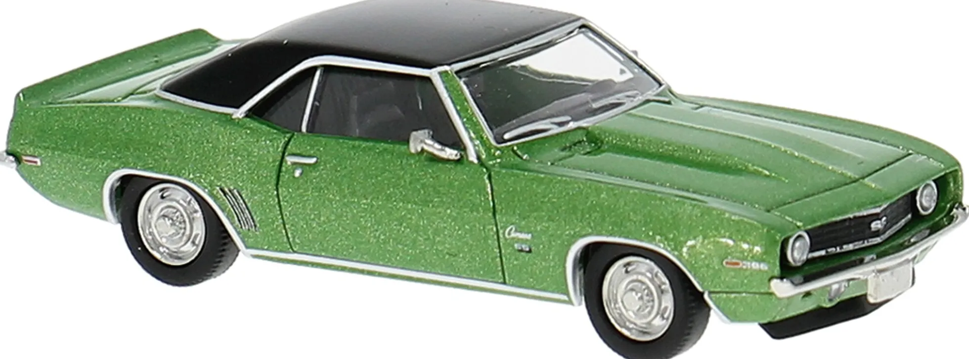 BREKINA 18379 Chevrolet Camaro grün/schwarz | Modellauto 1:87