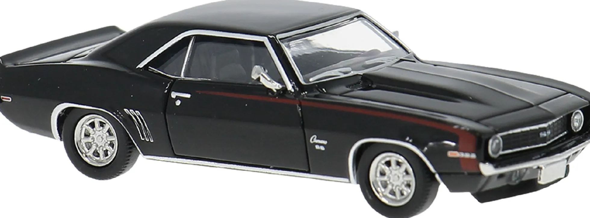 BREKINA 18378 Chevrolet Camaro schwarz | Modellauto 1:87