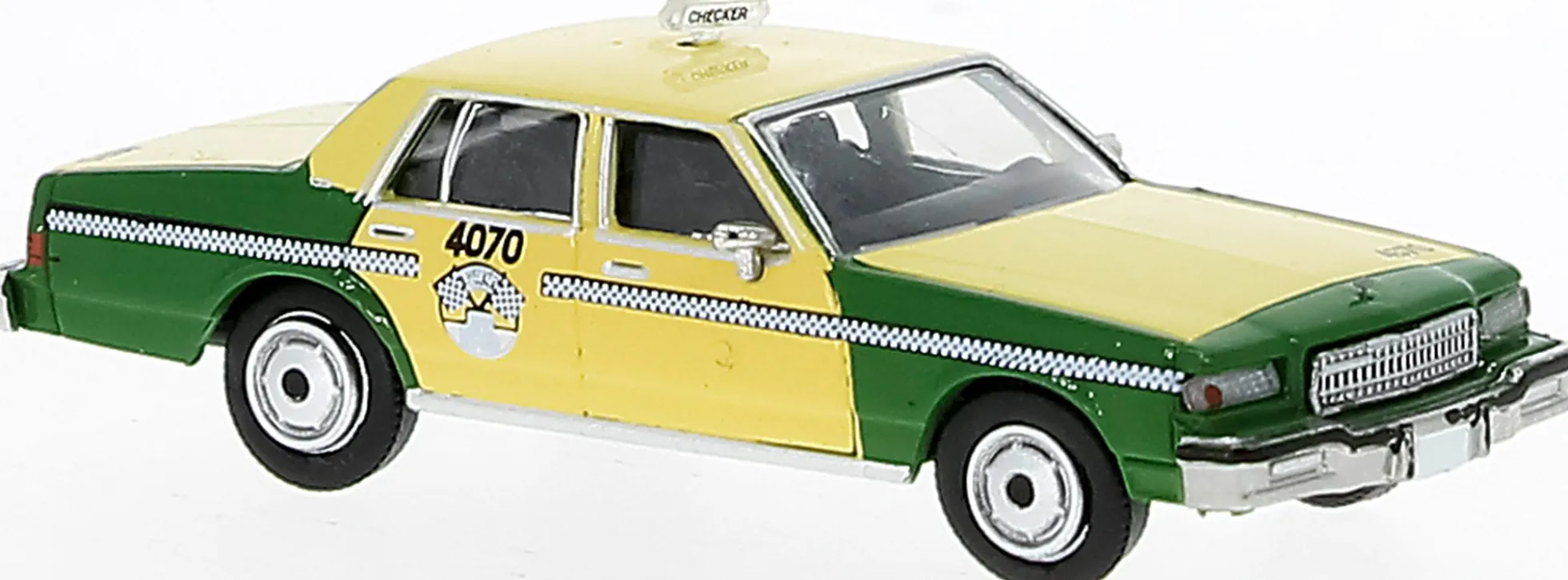 BREKINA 19712 Chevrolet Caprice Chicago Cab 1987 Automodell 1:87