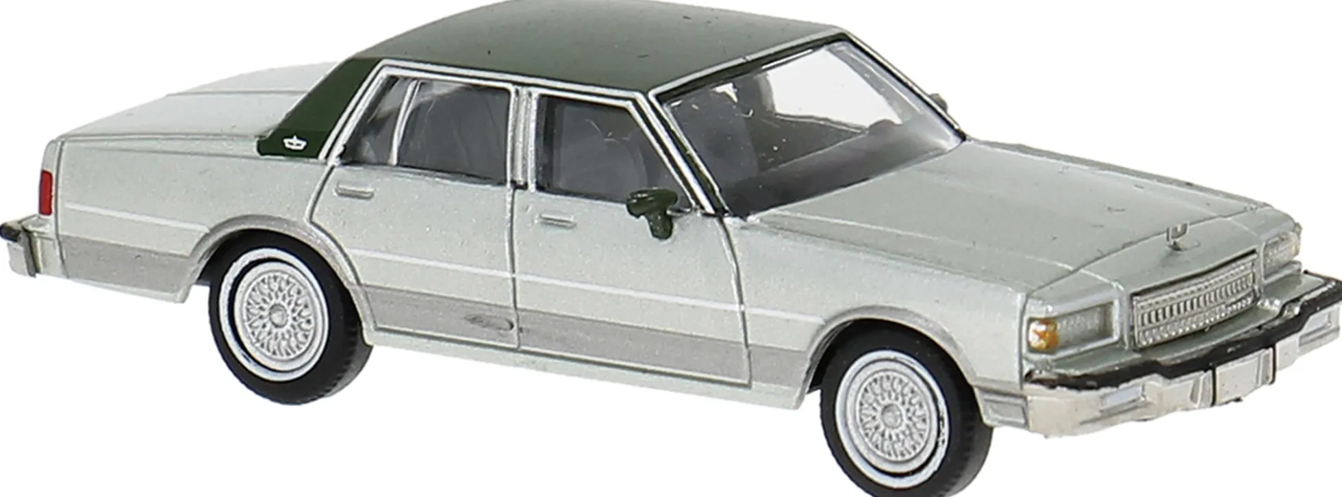 BREKINA 19724 Chevrolet Caprice 1987 - hellgrün/dunkelgrün | Modellauto 1:87