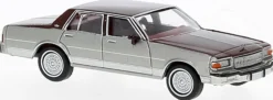 BREKINA 19708 Chevrolet Caprice 1987 silber rot Automodell 1:87